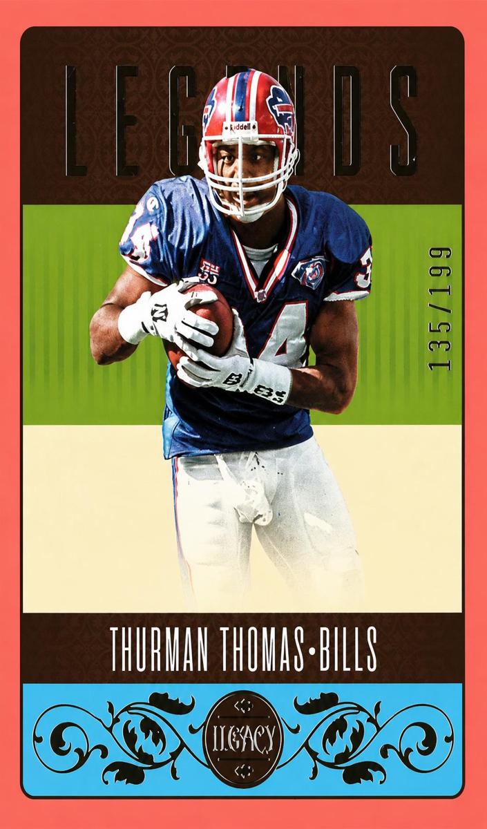 2023 Panini Legacy Football Orange Thurman Thomas #146