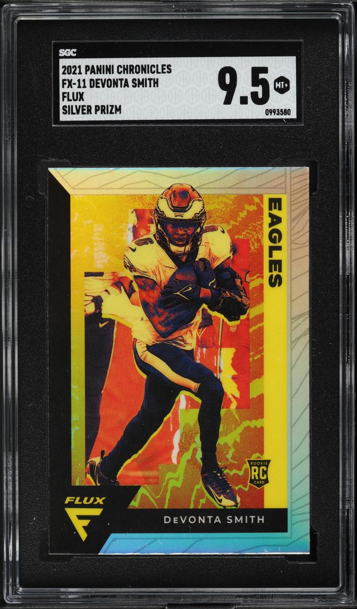 2021 Panini Chronicles Football Silver DeVonta Smith #FX-11 PSA 6.5