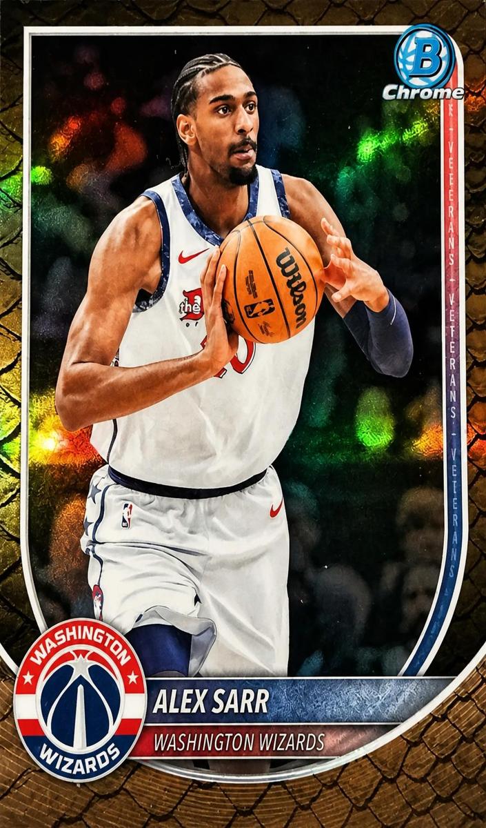 2025 Bowman Basketball Alex Sarr #BCV-99