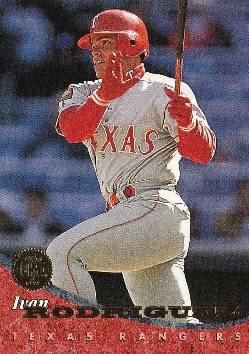 1994 Leaf Baseball Ivan Rodriguez #338