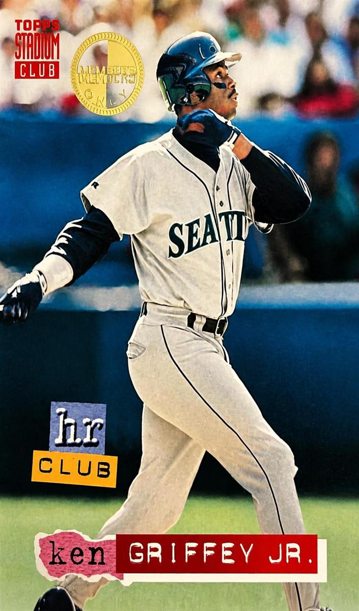 1994 Topps Stadium Club Baseball Members Only Ken Griffey Jr. #262 PSA 9