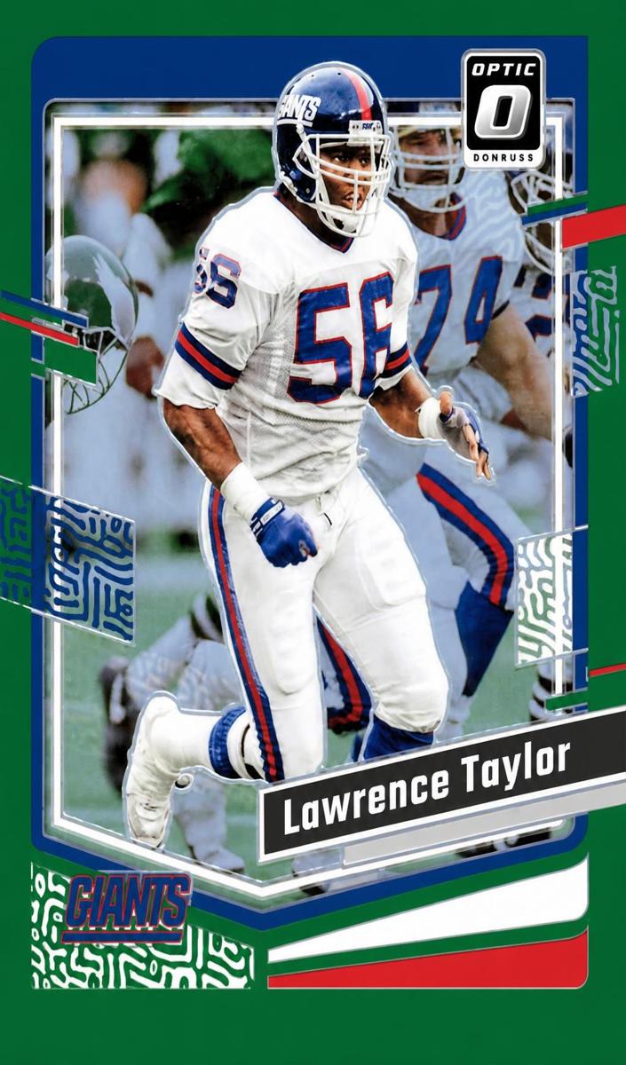 2023 Donruss Optic Football Green Lawrence Taylor #145