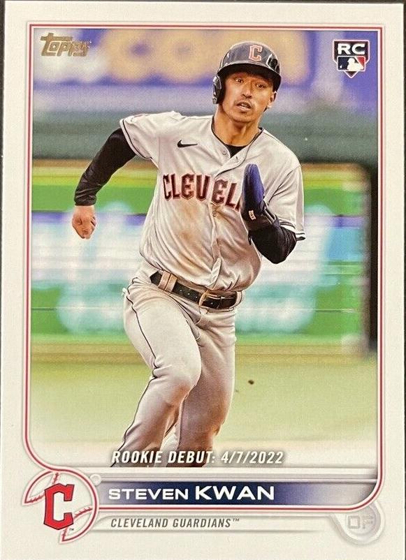 2022 Topps Update Baseball Steven Kwan #US54