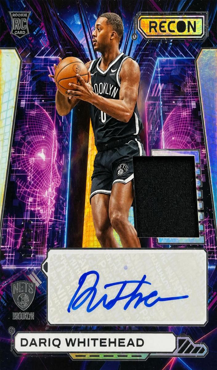 2023 Panini Recon Basketball Dariq Whitehead #NPA-DRQ