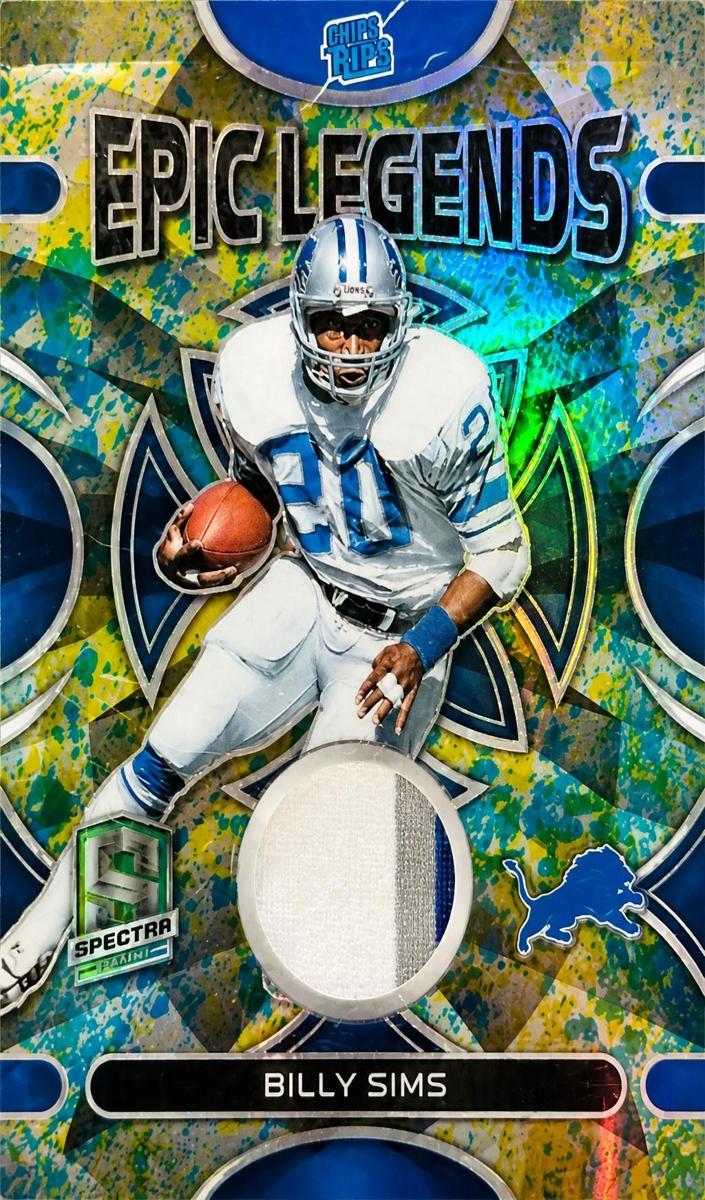 2023 Panini Spectra Football Meta Billy Sims #ELM-BSI