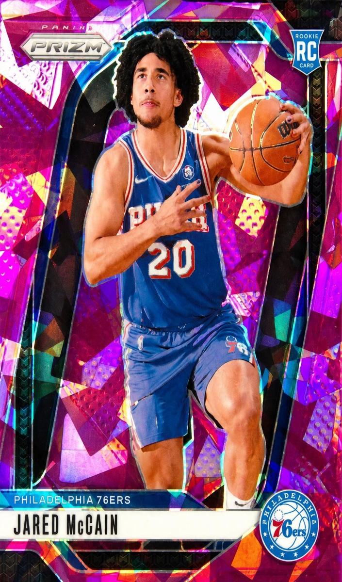 2024 Panini Prizm Basketball Pink Jared McCain #222 PSA 9