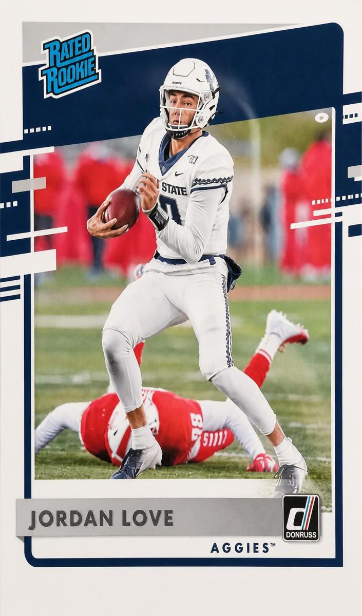 2020 Panini Chronicles Draft Picks Football Jordan Love #7
