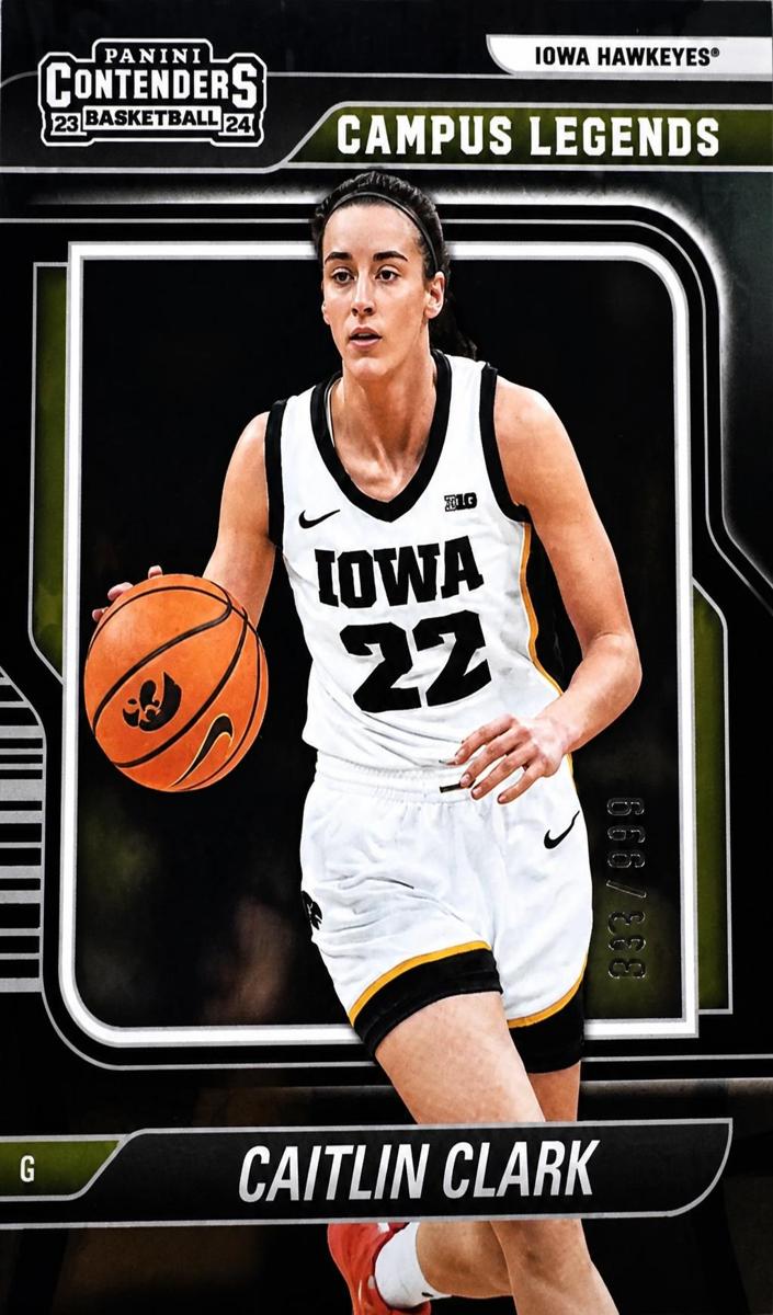 2024 Panini Caitlin Clark Collection Basketball Pointed Stars Caitlin Clark #CL2 SGC 9.5