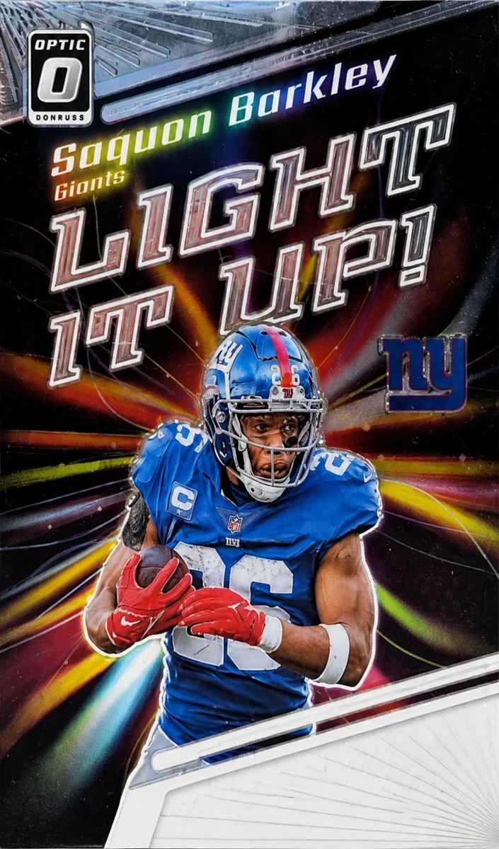 2023 Donruss Optic Football Saquon Barkley #LU-SB CGC 9.5