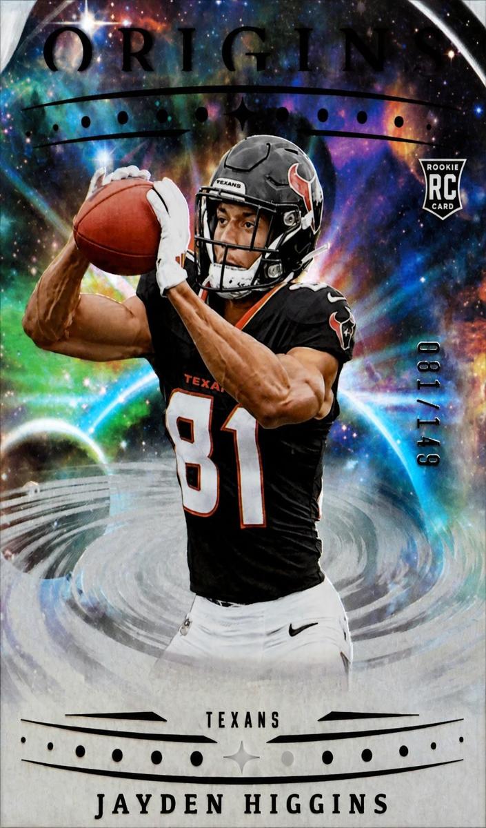 2025 Panini Origins Football Holo Silver Jayden Higgins #132