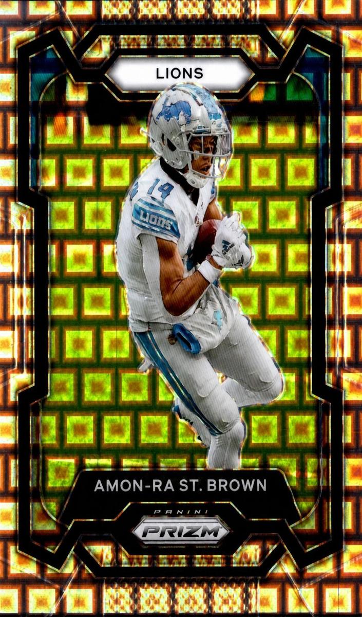2023 Panini Prizm Football Pandora Amon-Ra St. Brown #96