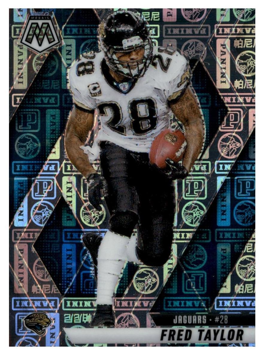 2025 Panini Mosaic Football Silver Knight Fred Taylor #157