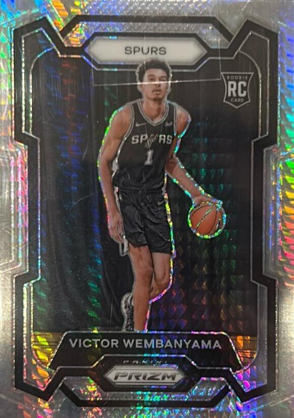2023 Panini Prizm Basketball Hyper Victor Wembanyama #136
