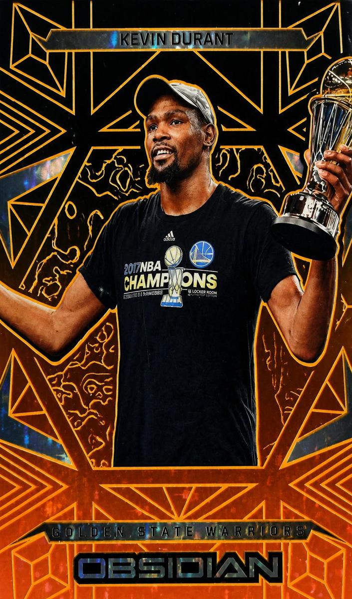 2024 Panini Obsidian Basketball Electric Etch Martian FOTL Kevin Durant #185