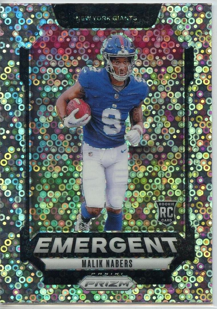 2024 Panini Prizm Football No Huddle Malik Nabers #6