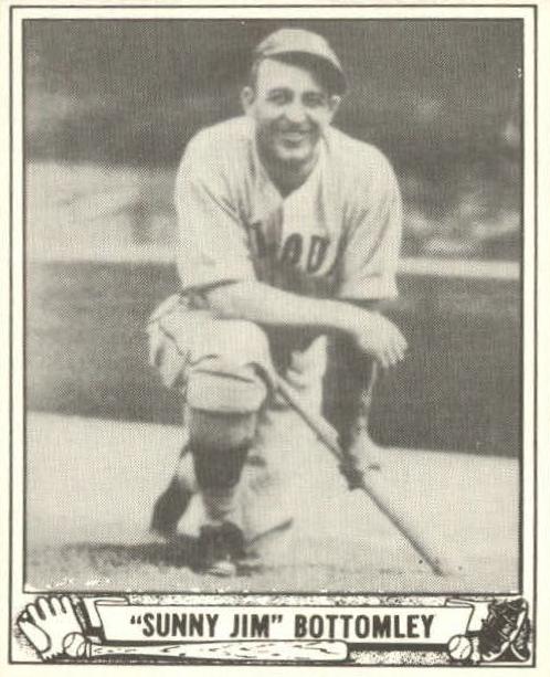 1940 Play Ball Baseball Jim Bottomley #236 PSA 3.5