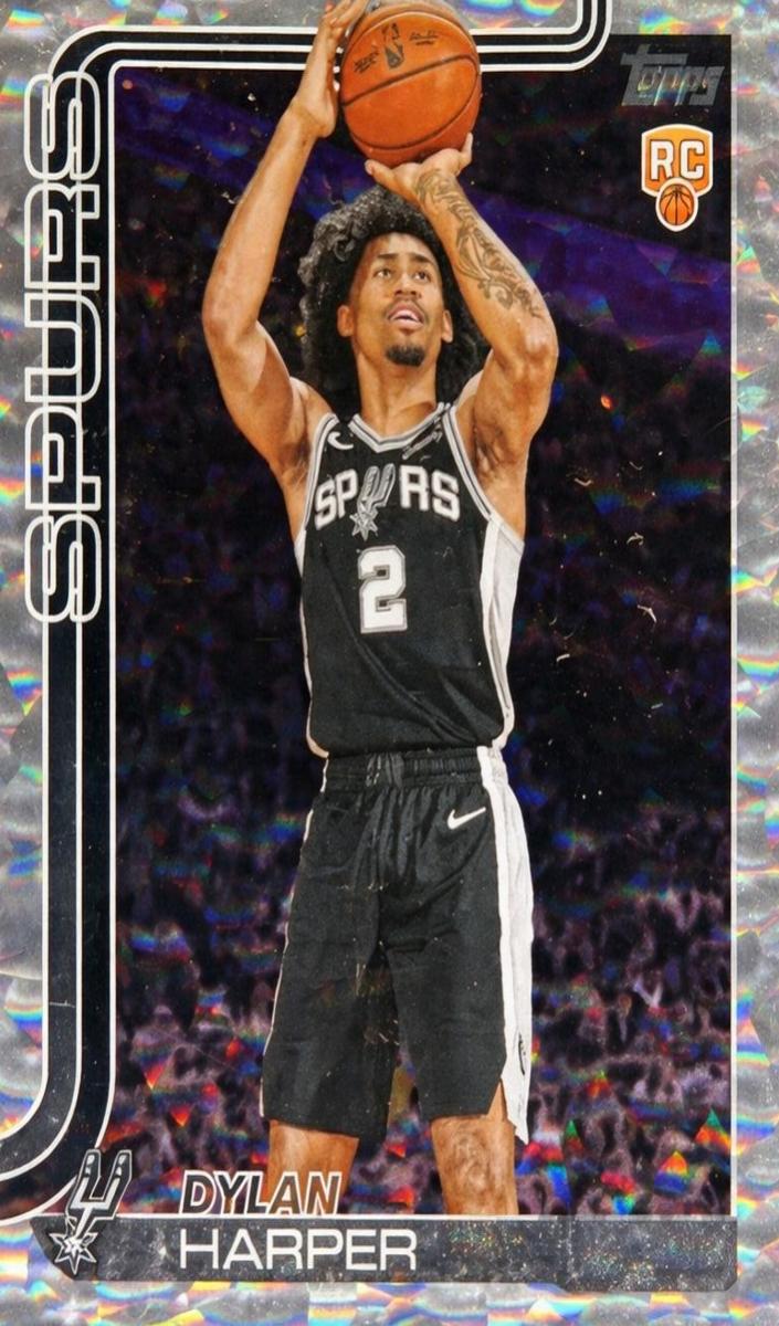 2025 Topps Basketball Diamante Dylan Harper #202 PSA 9