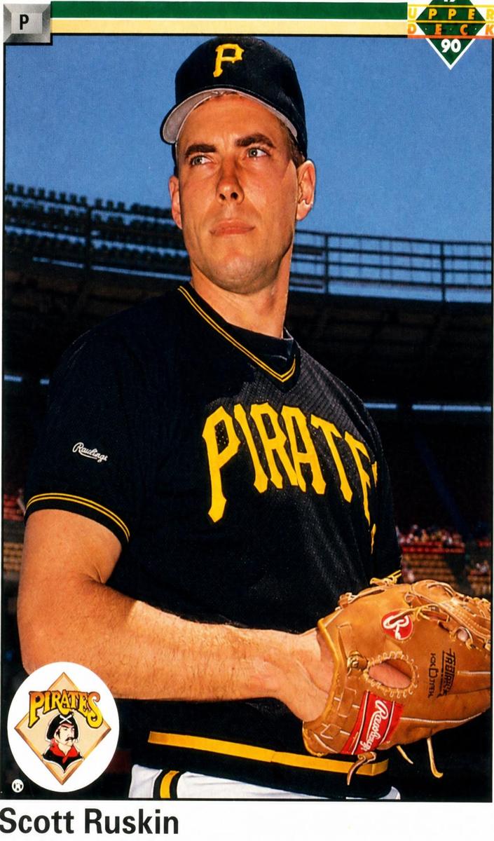1990 Upper Deck Baseball Scott Ruskin #713
