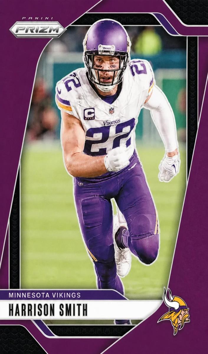2024 Panini Prizm Football Purple Harrison Smith #190