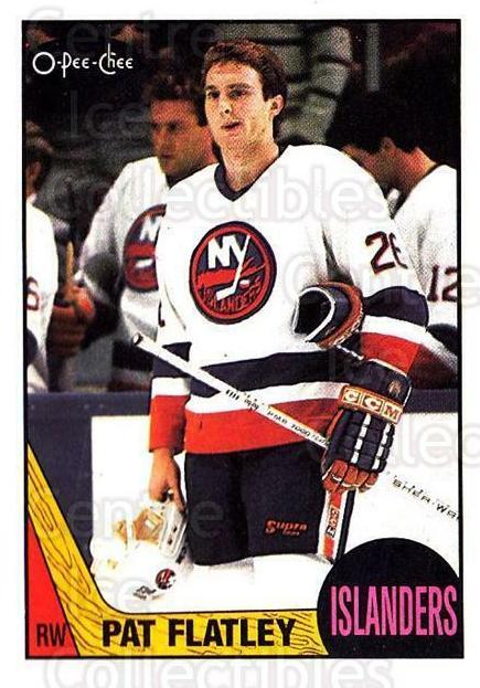 1987 O-Pee-Chee Hockey Pat Flatley #136 PSA 10