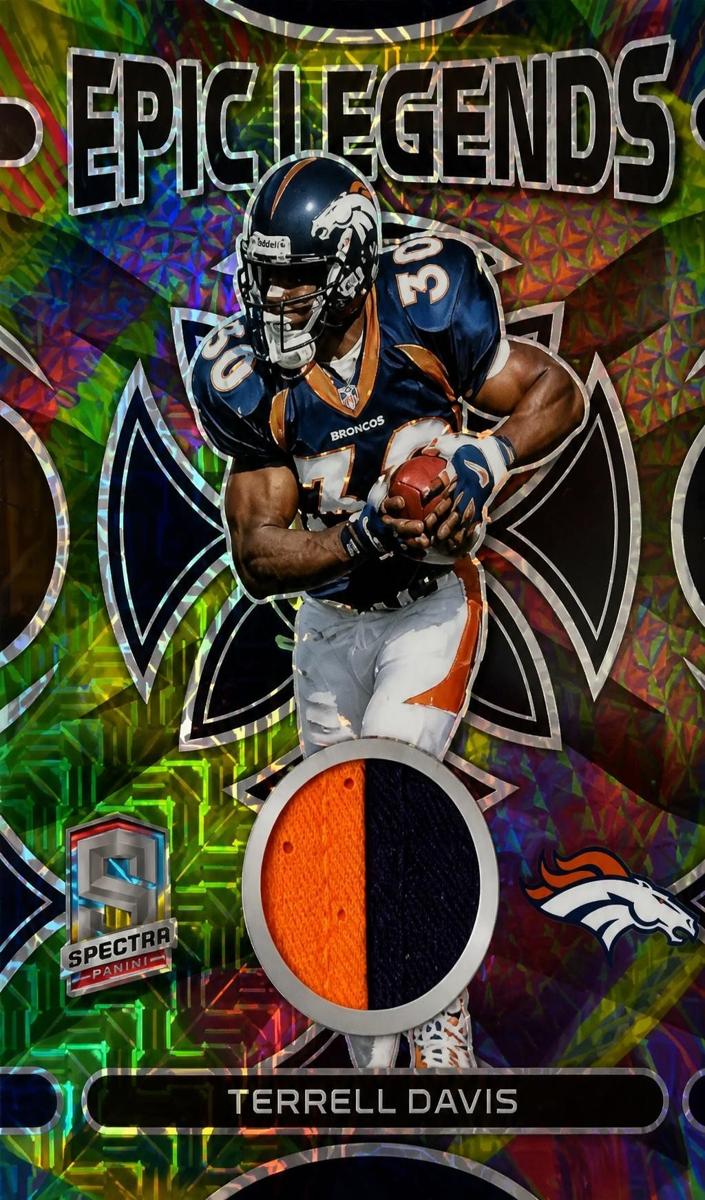 2023 Panini Spectra Football Meta Terrell Davis #ELM-TDA