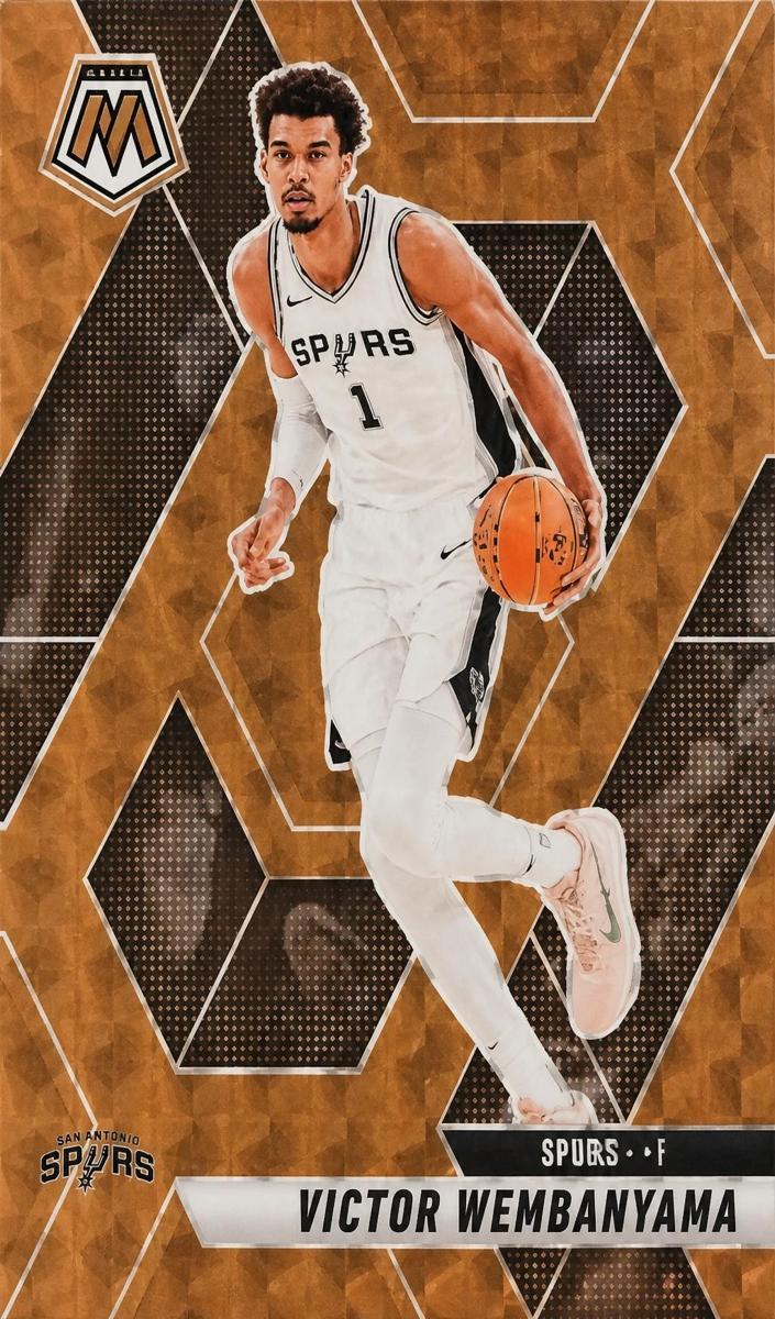 2024 Panini Mosaic Basketball Bronze Victor Wembanyama #31 PSA 8