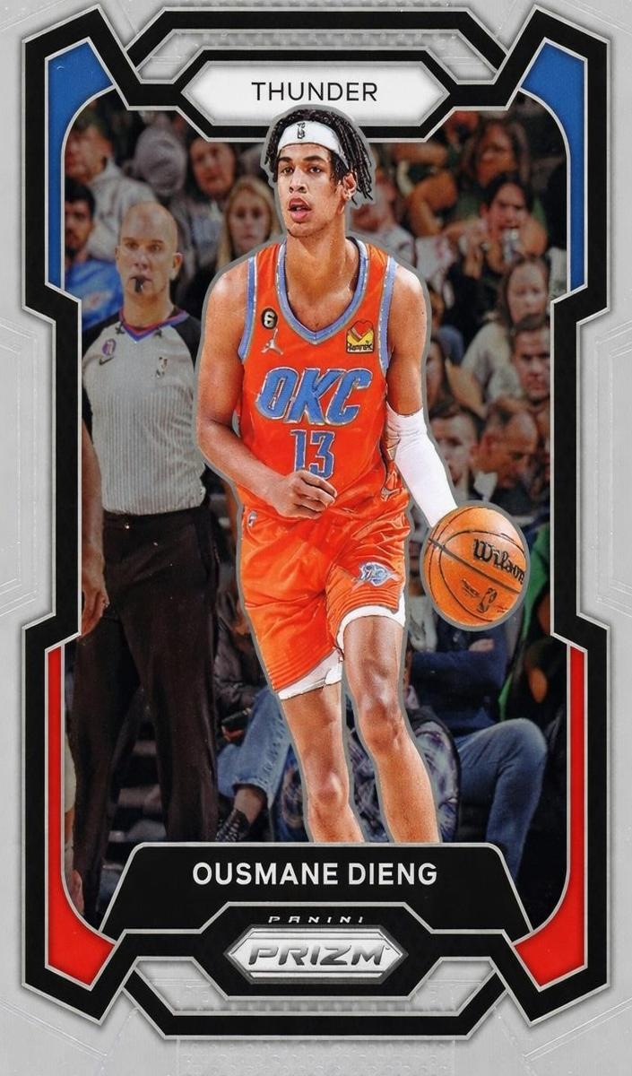 2023 Panini Prizm Basketball Silver Ousmane Dieng #217