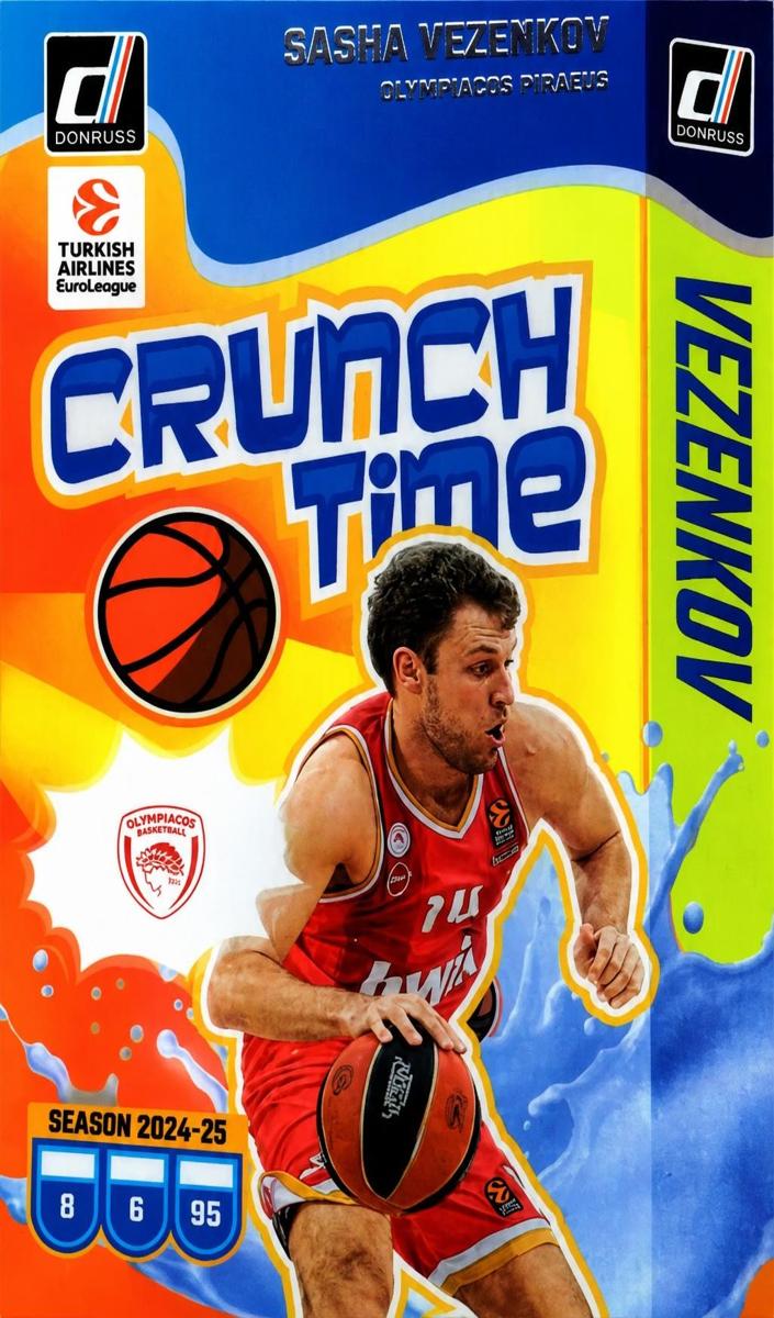 2024 Donruss Turkish Airlines EuroLeague Basketball Sasha Vezenkov #4