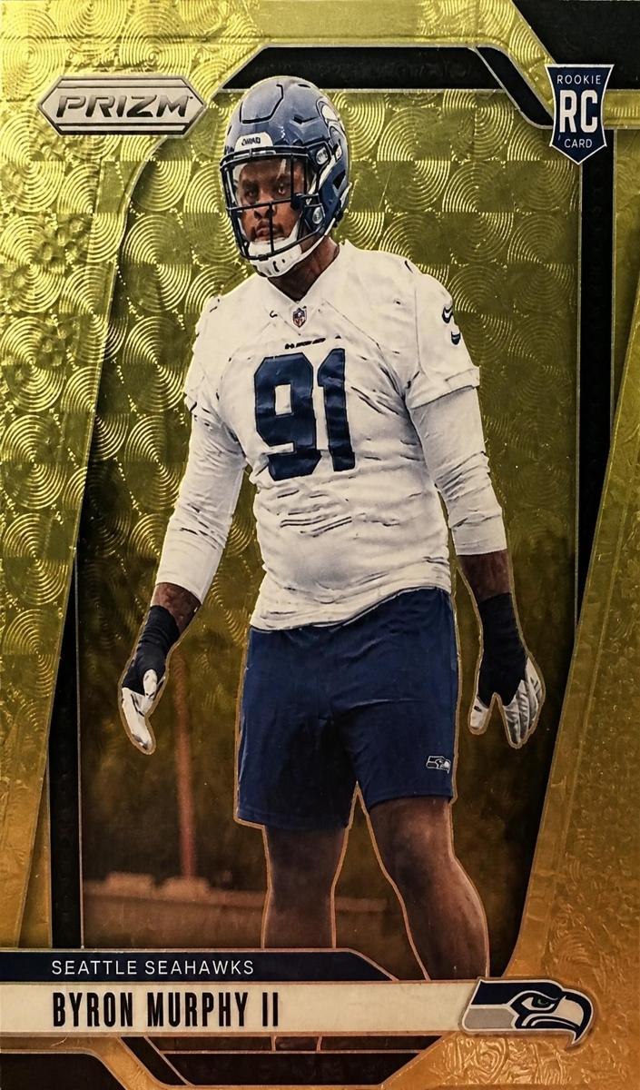 2024 Panini Prizm Football Gold Vinyl Byron Murphy II #317 PSA 9