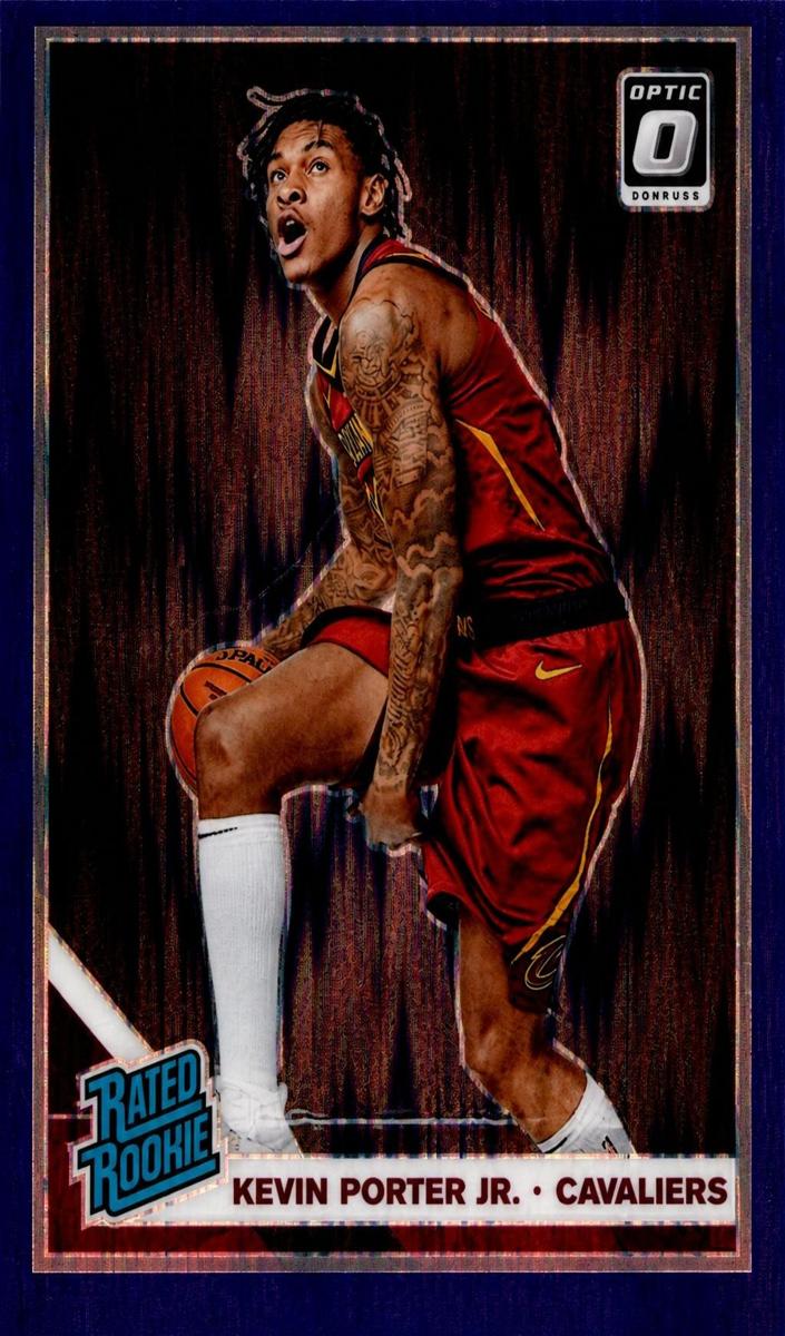 2019 Donruss Optic Basketball Purple Shock Kevin Porter Jr. #179