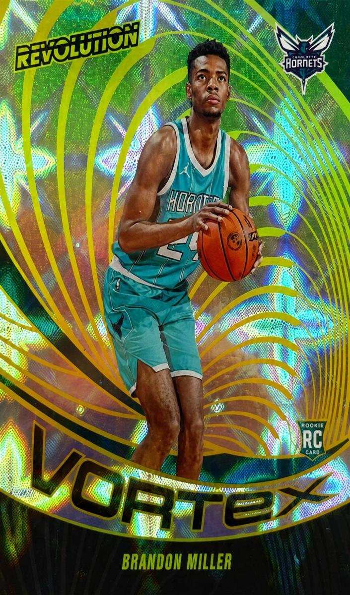 2023 Panini Revolution Basketball Galactic Brandon Miller #3 PSA 8.5