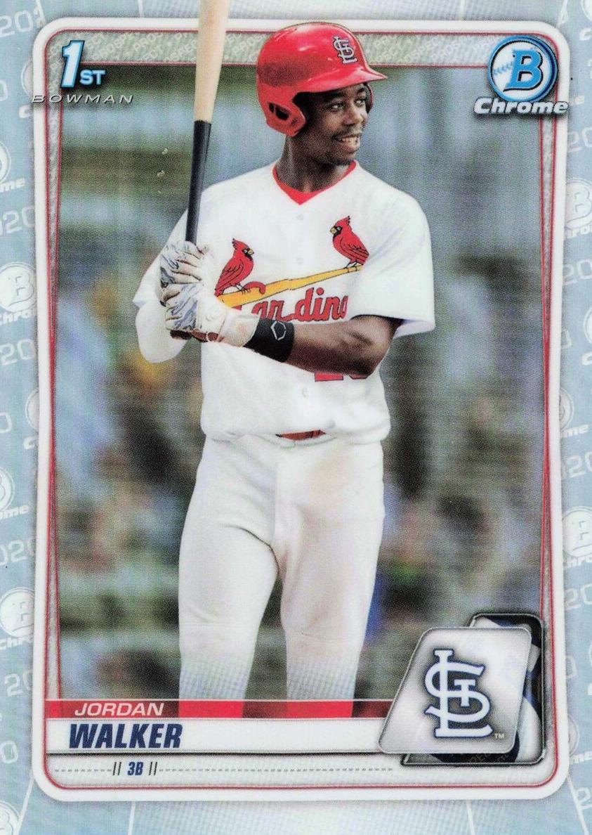 2020 Bowman Draft Baseball Refractor Jordan Walker #BD-57
