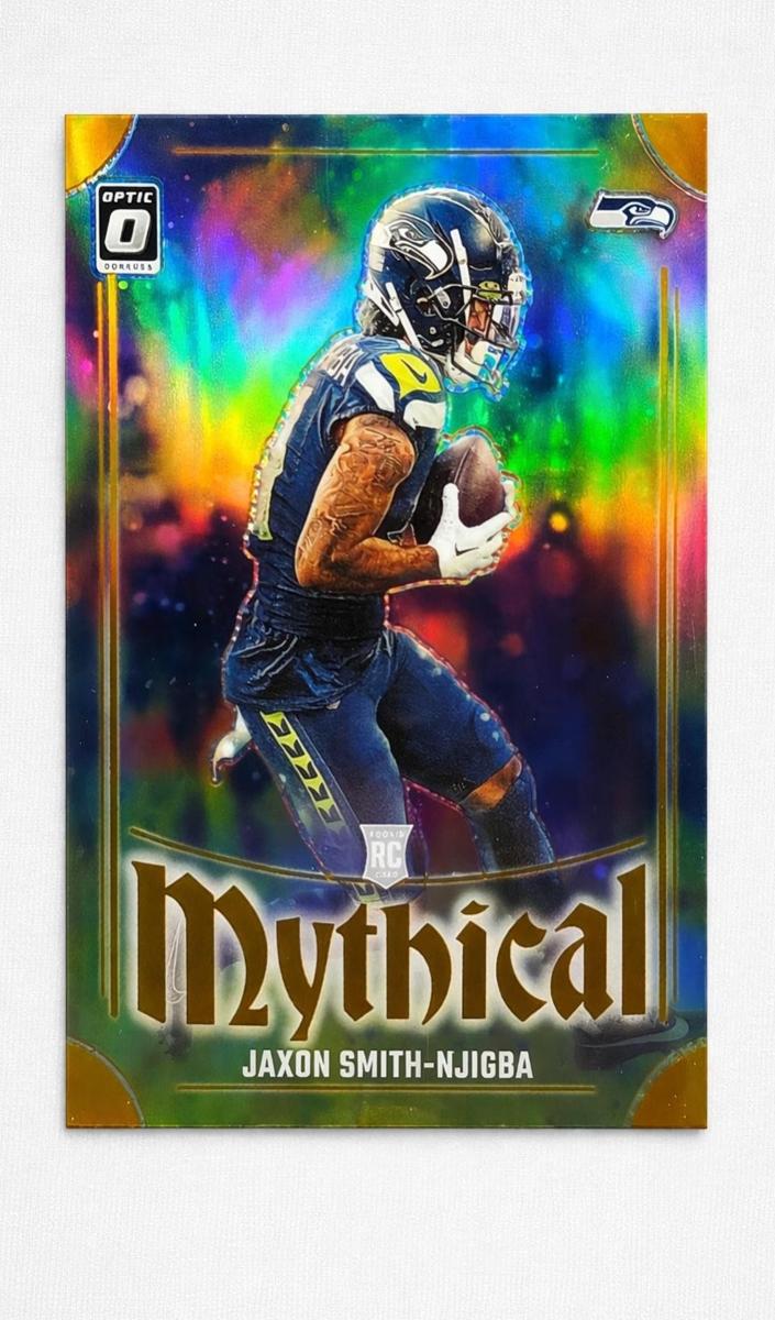 2023 Donruss Optic Football Gold Jaxon Smith-Njigba #20