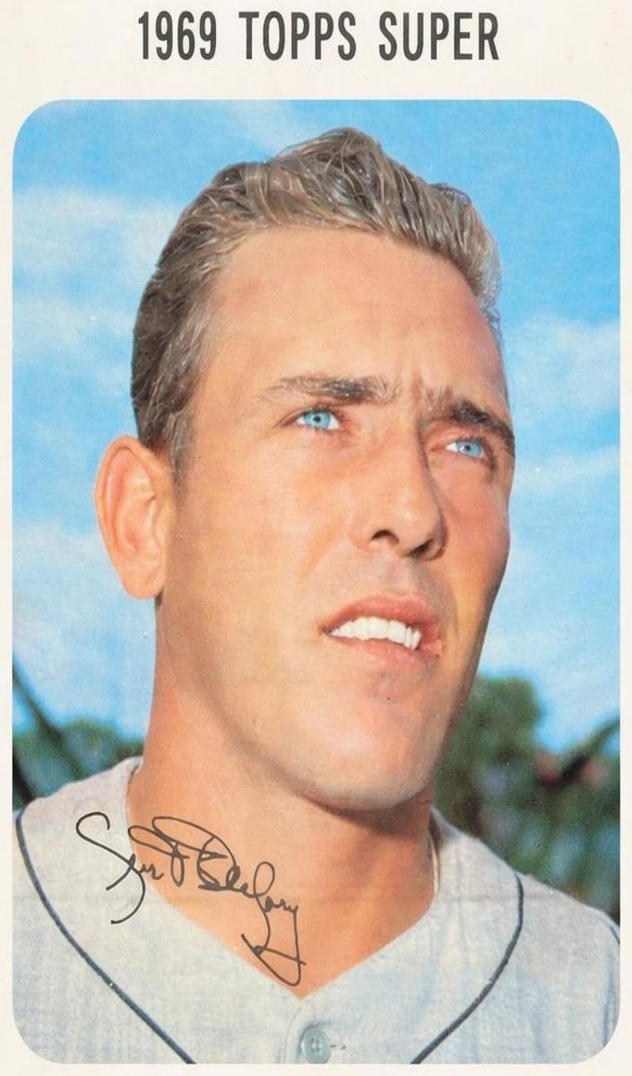 1969 Topps Super Baseball Curt Blefary #44