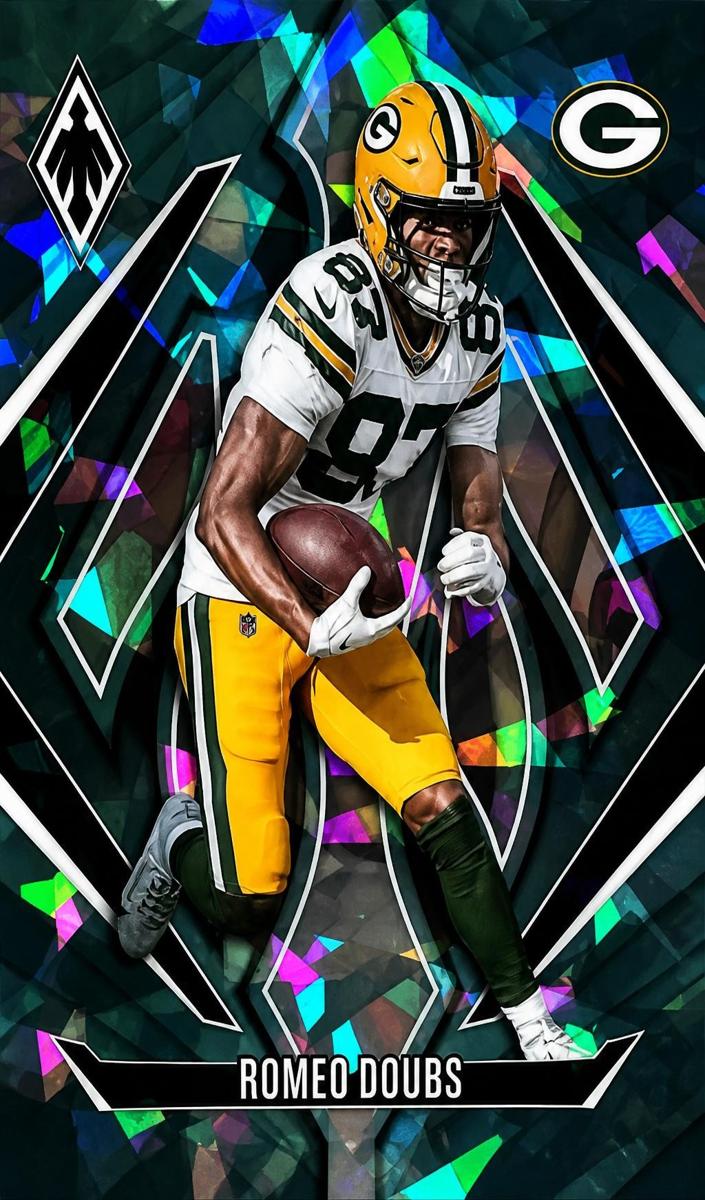 2024 Panini Phoenix Football Teal Ice Romeo Doubs #125