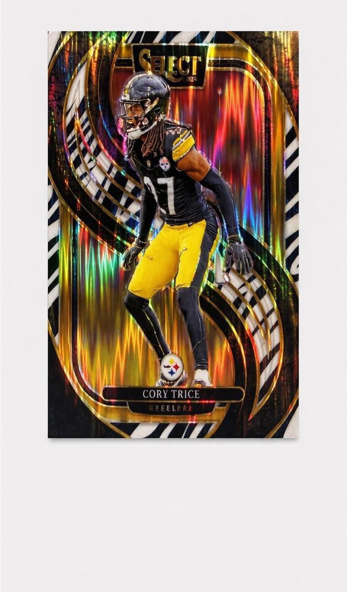 2024 Panini Select Football Zebra Cory Trice #140