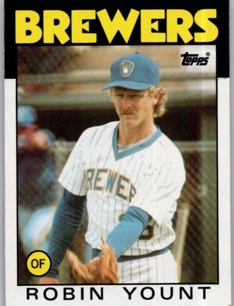 1986 Topps Baseball Robin Yount #780 PSA 10