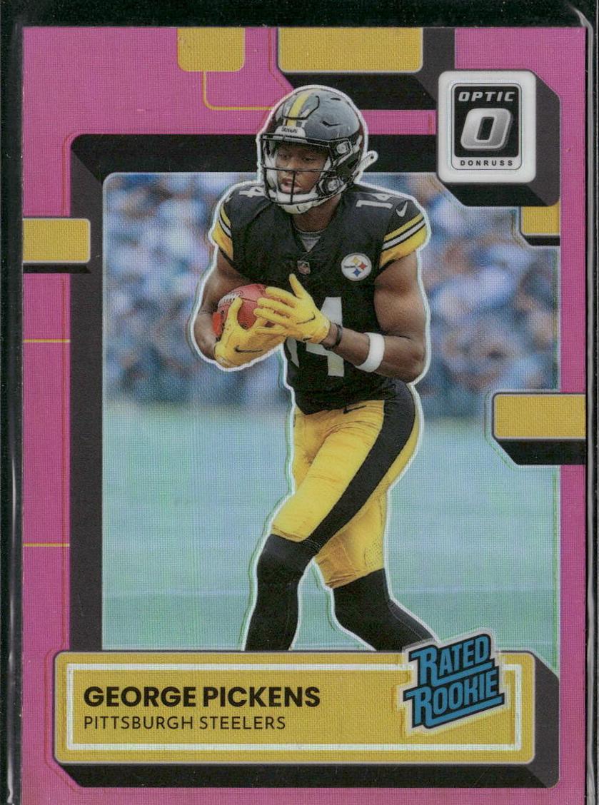 2022 Donruss Optic Football Pink George Pickens #223