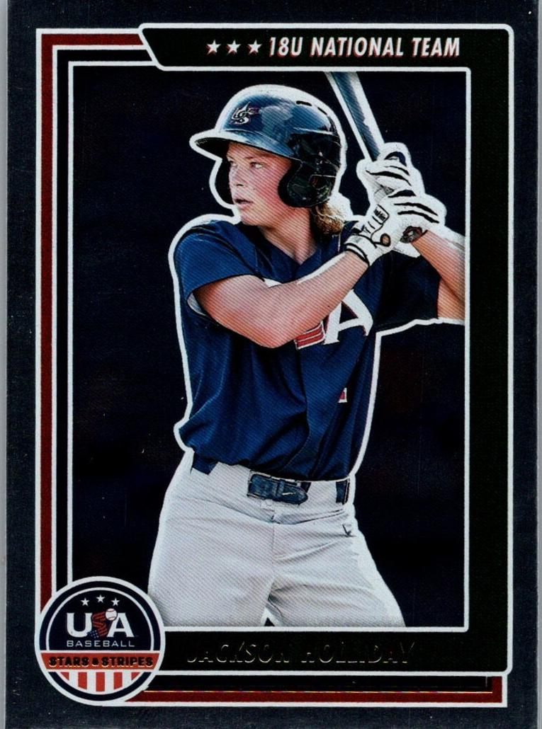 2022 Panini USA Baseball Stars & Stripes Jackson Holliday #69