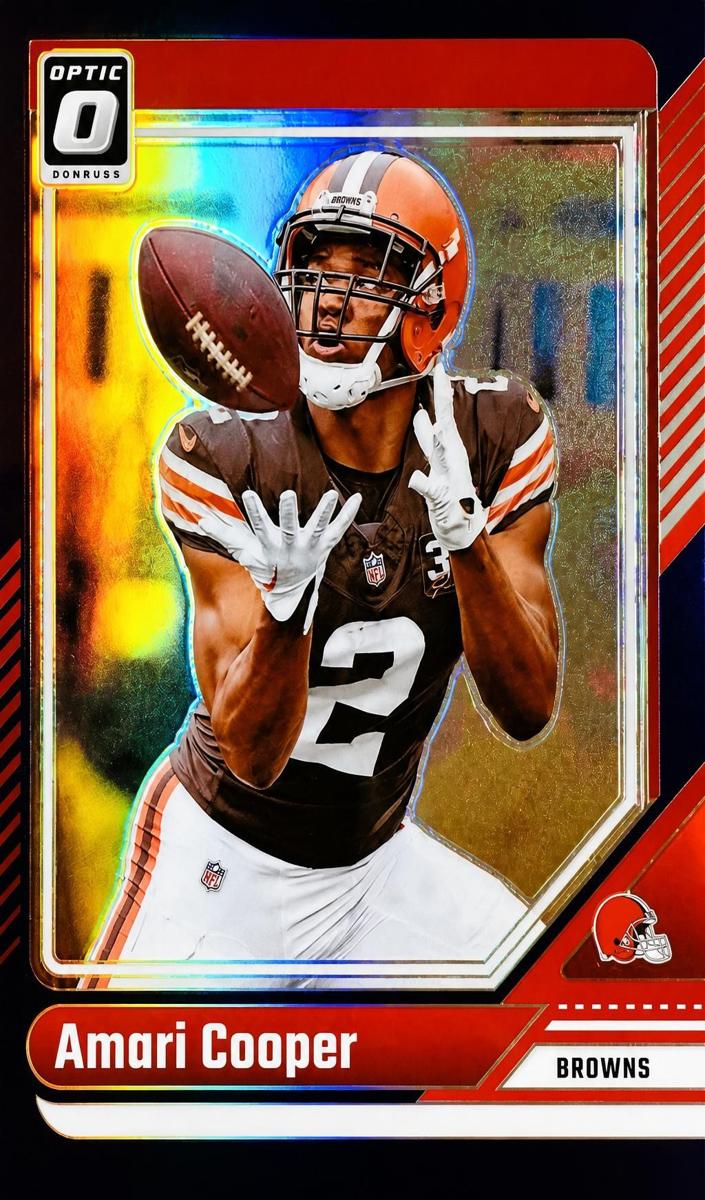 2024 Donruss Optic Football Purple Amari Cooper #47