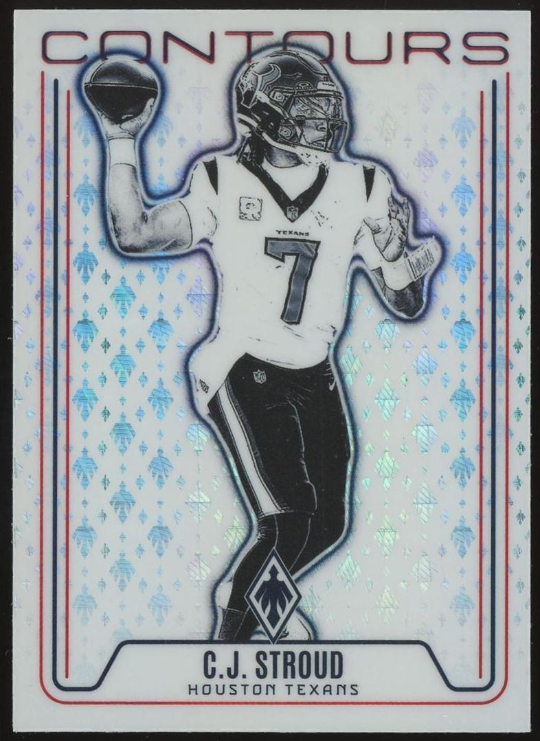2024 Panini Phoenix Football Hyper C.J. Stroud #CON-CSD SGC 10