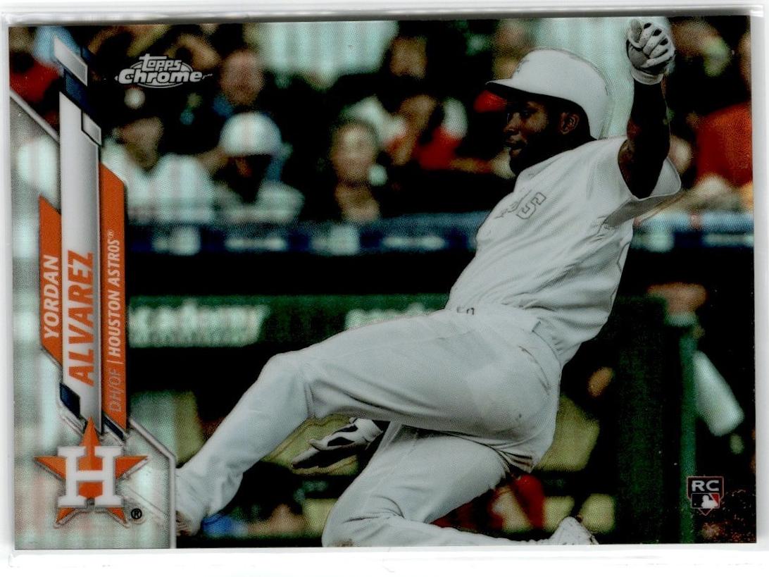 2020 Topps Chrome Baseball Yordan Alvarez #200