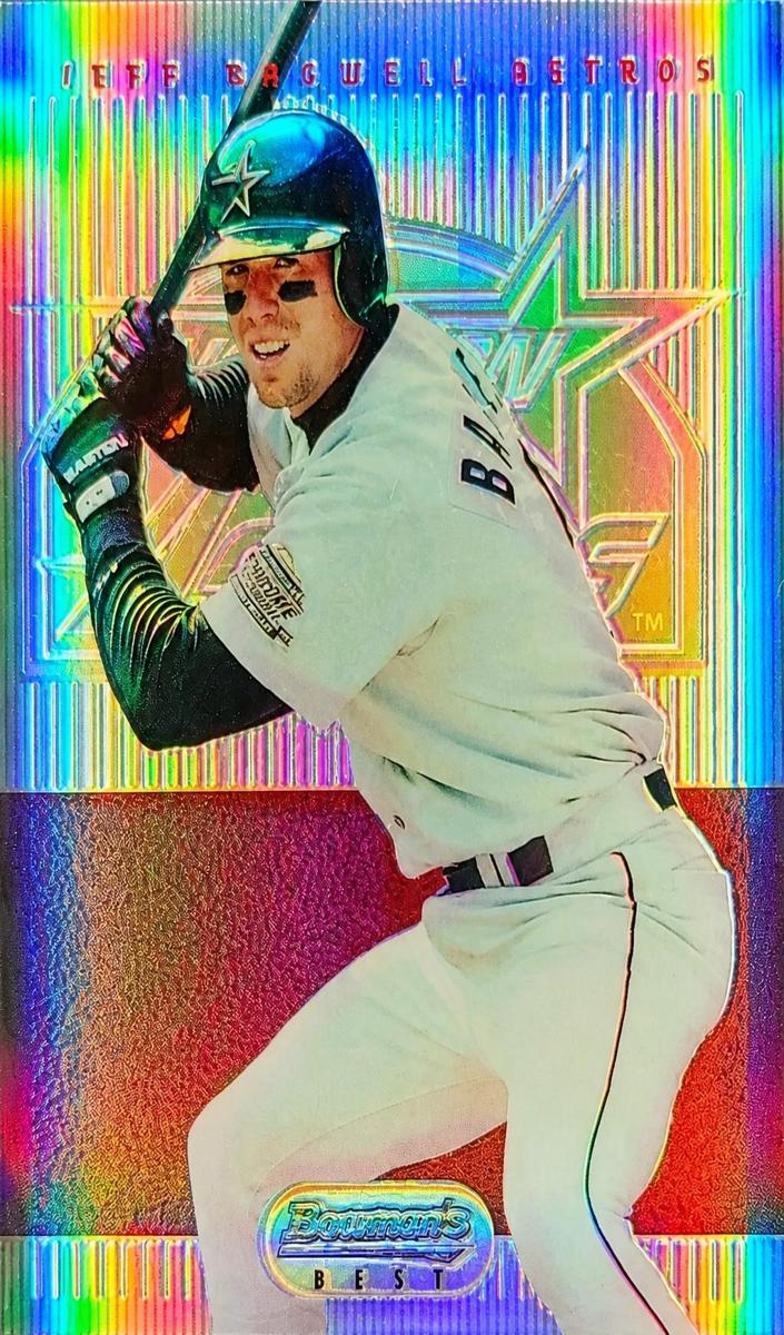 1995 Bowman's Best Baseball Red Refractor Jeff Bagwell #16 PSA 9