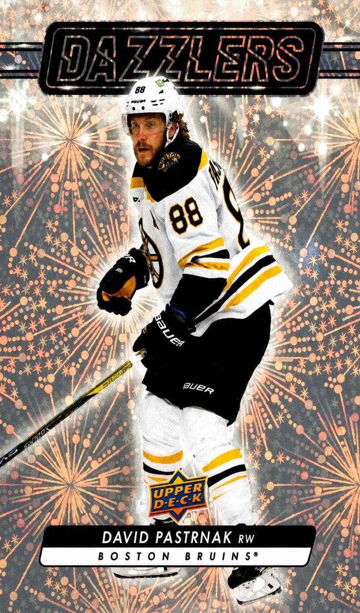 2023 Upper Deck Hockey Orange David Pastrnak #DZ-32