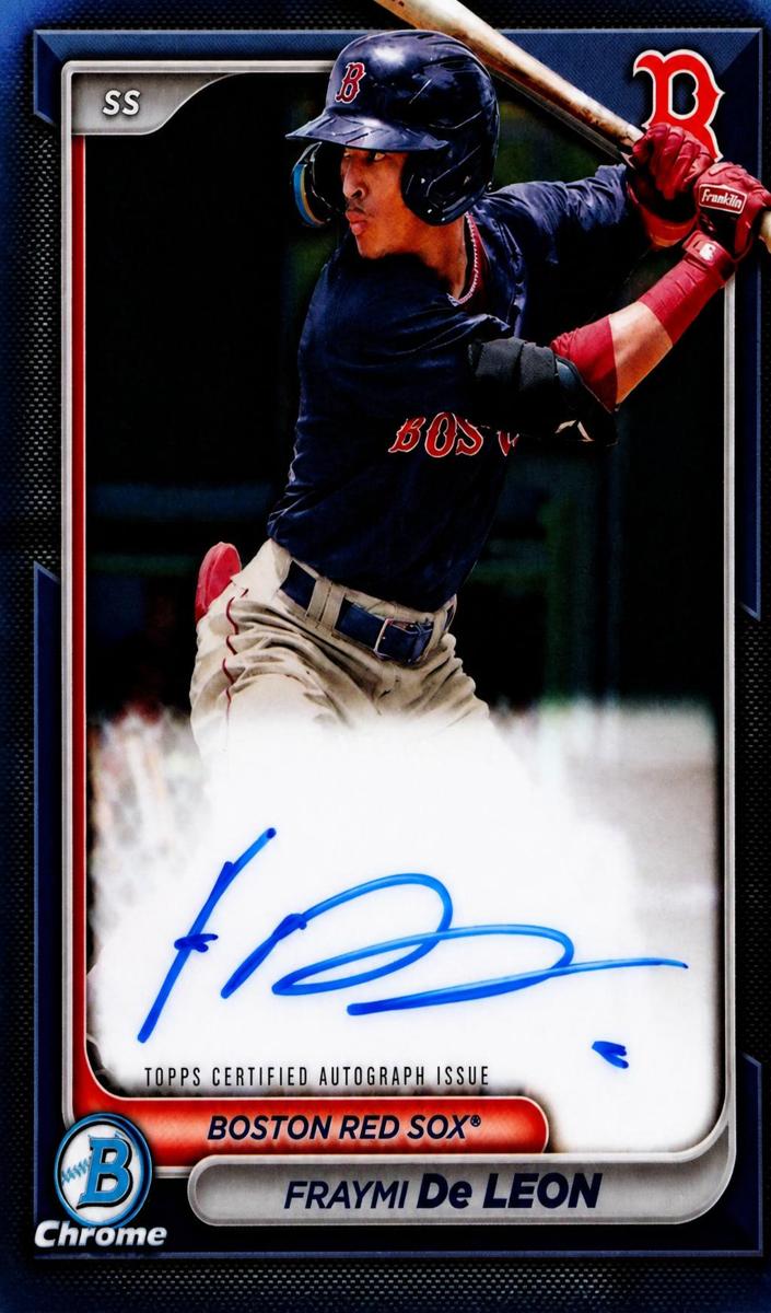 2024 Bowman Chrome Baseball Fraymi De Leon #CPA-FD PSA 9