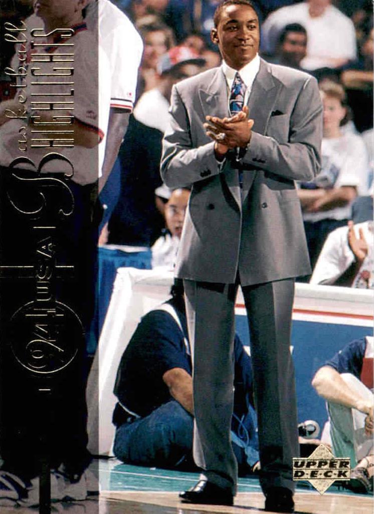 1994 Upper Deck Basketball Isiah Thomas #168 PSA 10