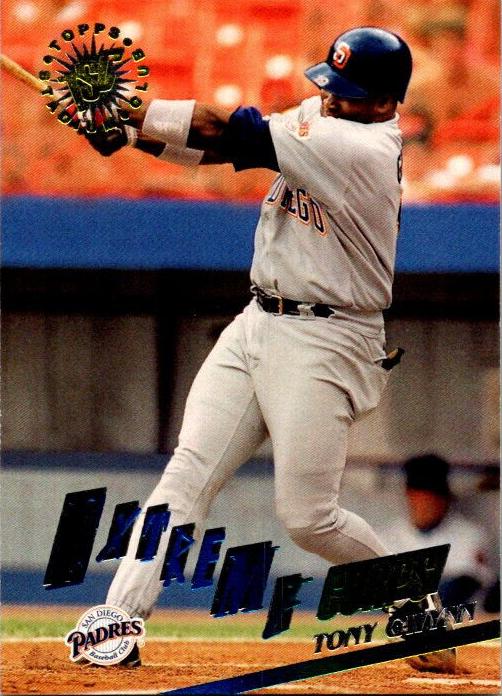 1995 Topps Stadium Club Baseball Tony Gwynn #508