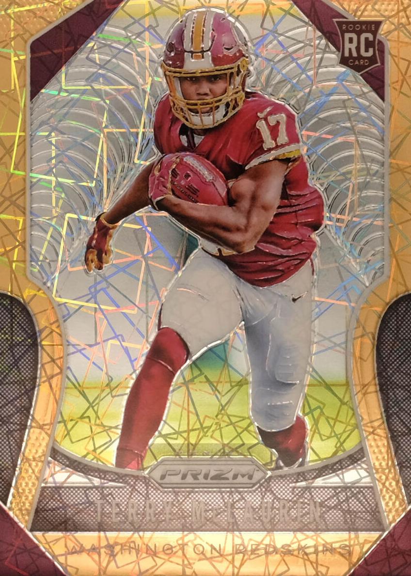 2019 Panini Prizm Football Lazer Terry McLaurin #353