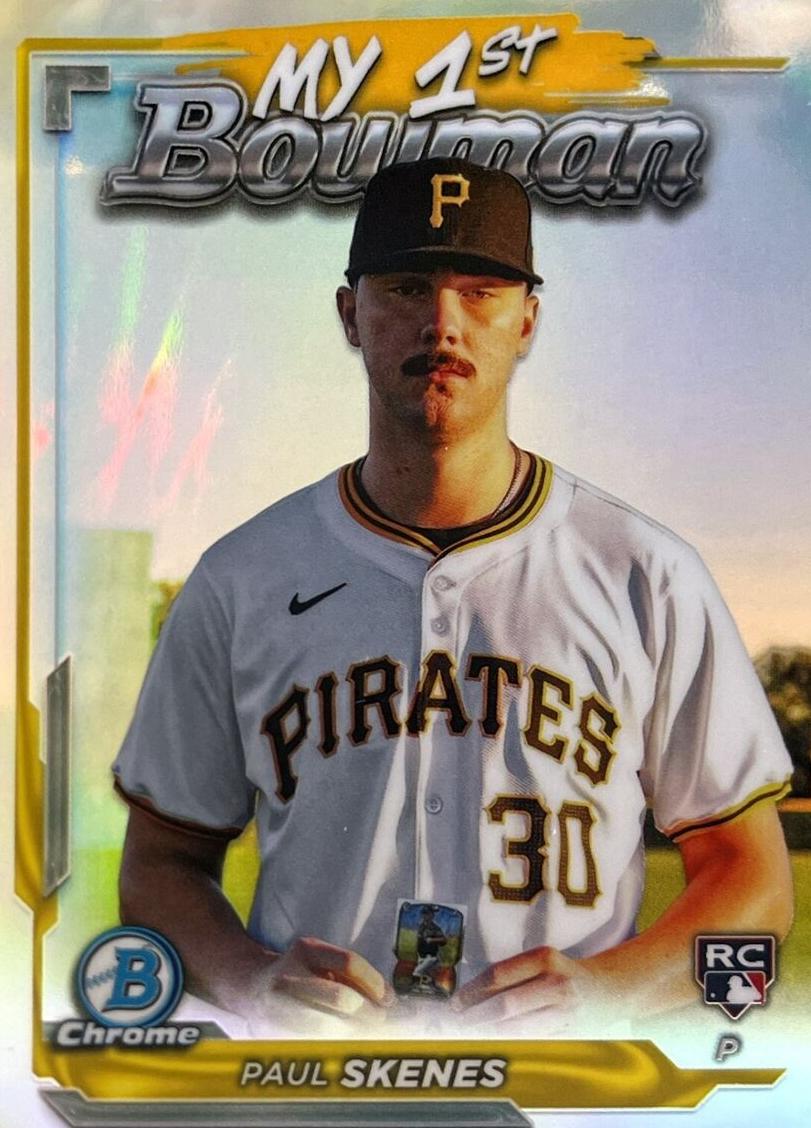 2024 Bowman Chrome Baseball Paul Skenes #M1B-36 PSA 10