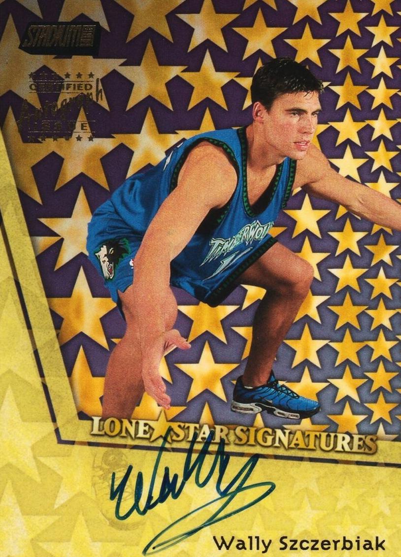 1999 Topps Stadium Club Basketball Wally Szczerbiak #LS4